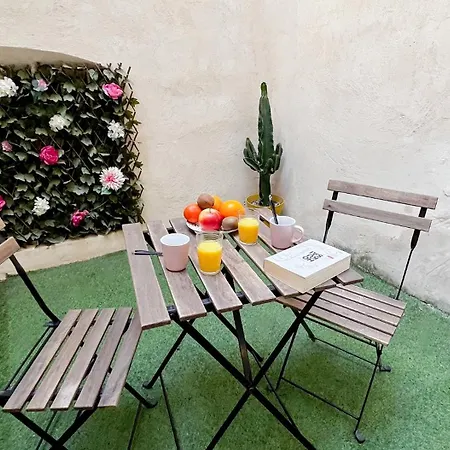 Apartment Hypercenter - Private Patio - Le Nid Du Palais !